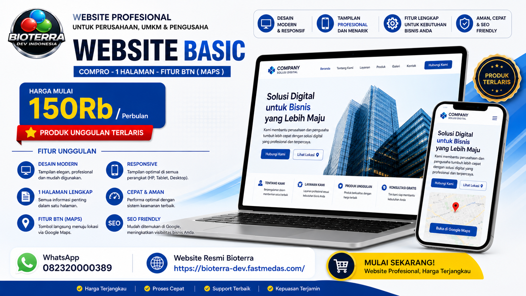 WEBSITE - COMPANY PROFIL 150K